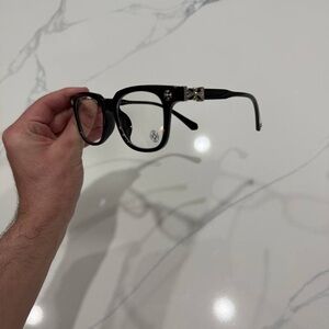 Chrome Hearts Black Glasses